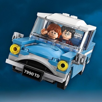 LEGO Harry Potter Latający Samochód Dom 6 Figurek