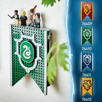 LEGO 76410 «Гарри Поттер» Флаг Слизерина 349 деталей