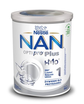 Nan Optipro Plus 1 HMO 800 g MAŁE WGNIECENIE