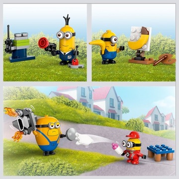 LEGO Minions 75580 Миньоны и банановая тележка