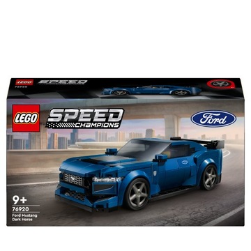 LEGO Speed ​​Champions 76920 Форд Мустанг Темная Лошадь Спортивные состязания