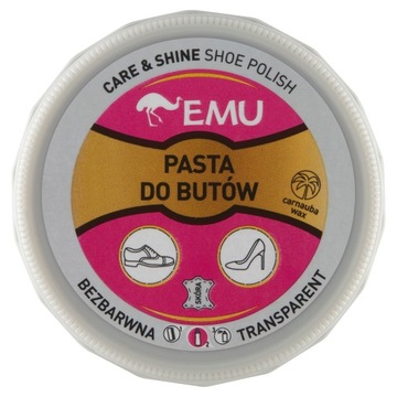 EMU Pasta na topánky - bezfarebná 50ml