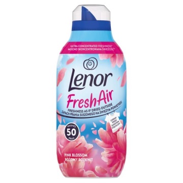 Lenor Fresh Air Pink Blossom Płyn do Płukania 50 Prań – Różowy Rozkwit