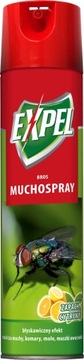EXPEL Muchospray na muchy komary Cytrynowy 400 ml