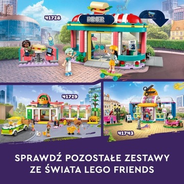 LEGO Friends 41728 Бар Хартлейк в центре города