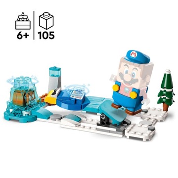 LEGO SUPER MARIO 71415 МАРИО — ЛЕДОВЫЙ КОСТЮМ...