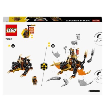 LEGO BLOCKS Земляной дракон Коула Ниндзяго EVO 71782