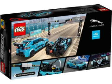 LEGO 76898 Автомобиль Formula Jaguar Racing GEN2 и магазин I-PACE