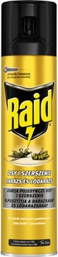 RAID PRZECIW OSOM I SZERSZENIOM AEROZOL 300ml