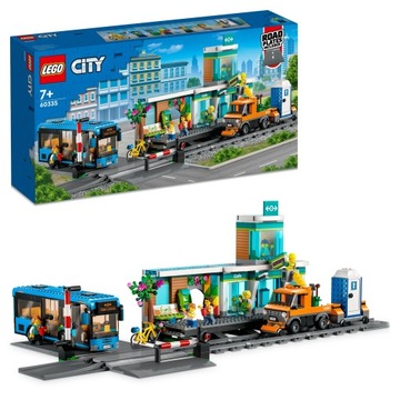 LEGO CITY 60335 ЖЕЛЕЗНОДОРОЖНЫЙ ВОКЗАЛ