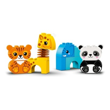 LEGO DUPLO #10955 — Поезд с животными + сумка + каталог LEGO 2024