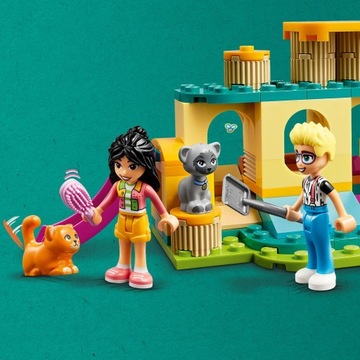 LEGO FRIENDS ПРИКЛЮЧЕНИЯ НА КОШАЧЕЙ ПЛОЩАДЕ 42612 5+
