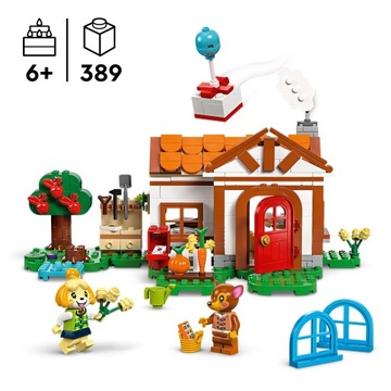LEGO ANIMAL CROSSING 77049 — ВИЗИТЫ ИЗАБЕЛЬ