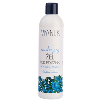 Sylveco VIANEK Nawilżający Żel pod prysznic, skóra sucha 300 ml