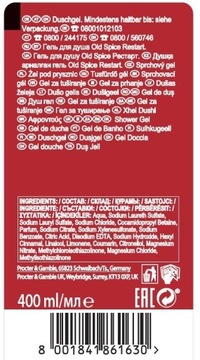 Гель для душа Old Spice RESTART 400 мл