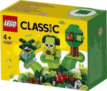 LEGO Classic 11007 Зеленые кубики для творчества