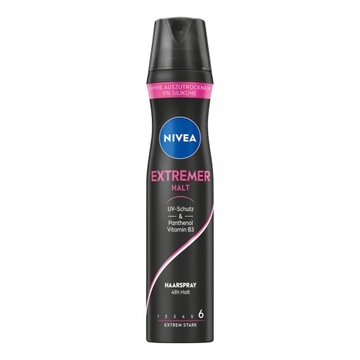 NIVEA Lakier do włosów Extreme Hold, 250 ml
