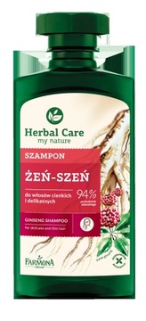HERBAL CARE SZAMPON DO WŁOSÓW CIENKICH I DELIKATNYCH ŻEŃ-SZEŃ 330ml
