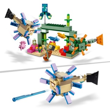 LEGO Minecraft 21180 Бой со стражником