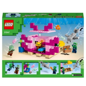 LEGO Minecraft Дом аксолотля 21247
