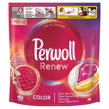 Kapsułki do prania Perwoll Renew Caps Color 32szt