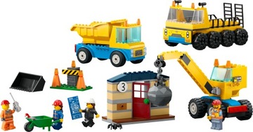 LEGO City 60391 Строительная техника и разрушительные шары