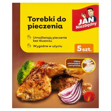 JAN NIEZBĘDNY TOREBKI DO PIECZENIA MIĘSA 25X38 X25