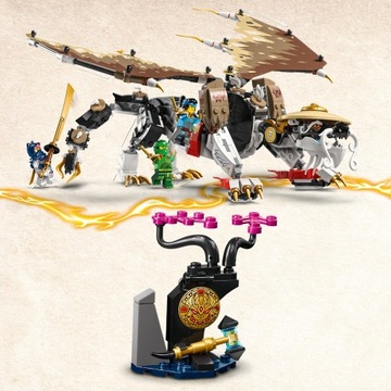 LEGO NINJAGO #71809 — Повелитель драконов Эгалт + КАТАЛОГ LEGO 2024