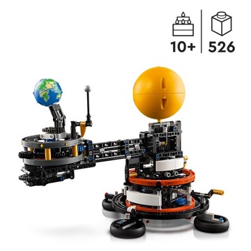 LEGO 42179 TECHNIC Кирпичи ПЛАНЕТА ЗЕМЛЯ И ЛУНА НА ОРБИТЕ