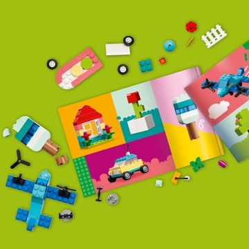 LEGO Classic 11038 Creative Box с разноцветными кубиками