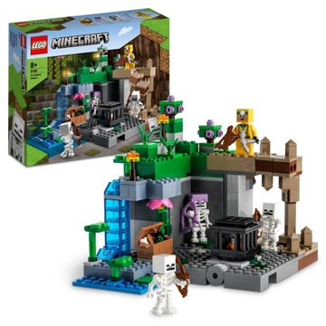 LEGO Minecraft Loch szkieletów Jaskinia Naciekowa