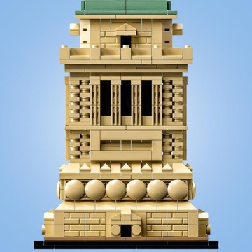 LEGO Architecture 21042 Statua Wolności + TORBA PREZENTOWA
