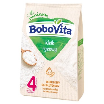 BOBOVITA КРУПА РИСОВАЯ 4м+ 160г