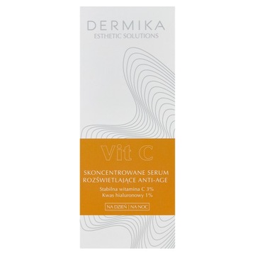 DERMIKA ESTHETIC VIT C SERUM DZIEŃ NOC 50ML