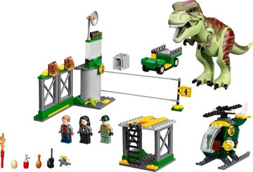 LEGO 76944 JURASSIC WORLD Побег тираннозавра