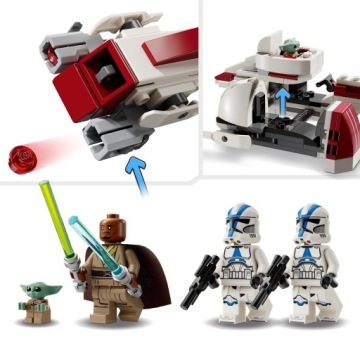 LEGO(R) STAR WARS 75378 Побег на спидере BARC(TM)V2