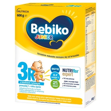 Bebiko Junior 3R dla dzieci powyżej 1. r.ż. 600 g