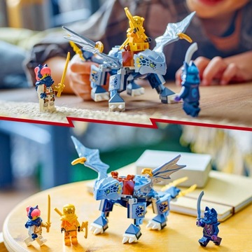 LEGO NINJAGO 71810 Дракончик Рию + 3 минифигурки
