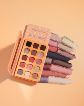 Палетка теней для век Makeup Revolution X Maffashion