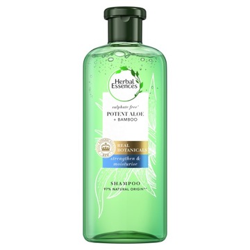 Herbal Essences Bio:renew Szampon Bez Siarczanów Zawierający Silny Aloes +