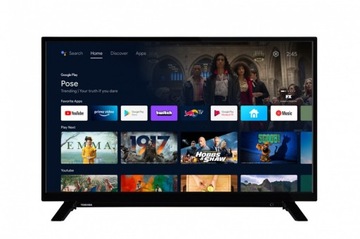 Телевизор TOSHIBA 32LA2063DG FHD AndroidTV — поврежден