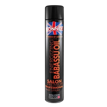 LAKIER DO WŁOSÓW RONNEY BABASSU OIL 750 ml MOCNO UTRWALAJĄCY