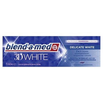 Pasta do zębów Blend a med 3D White Delicate White Wybielająca 75 ml