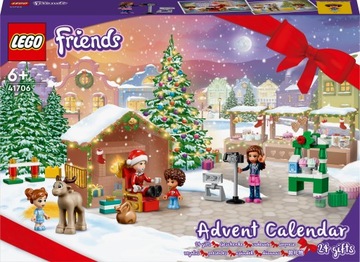 БЛОКИ КАЛЕНДАРЯ ADVENT LEGO FRIENDS В ПОДАРОК