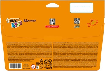 Маркеры 18+6 цветов Kid Couleur Bic