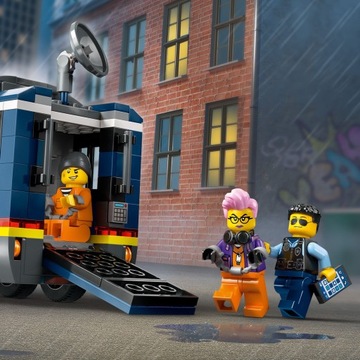 LEGO City Полицейская машина: Грузовик для криминальной лаборатории (60418)