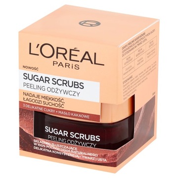 Loreal SugarS. Питательное масло-пилинг
