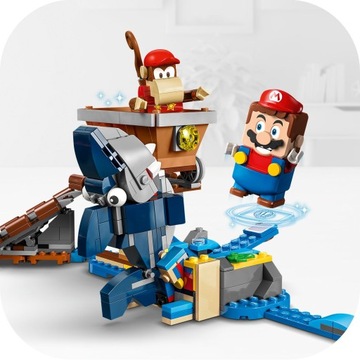 LEGO SUPER MARIO БЕЗУМНАЯ ПОЕЗДКА ДИДДИ КОНГА 71425