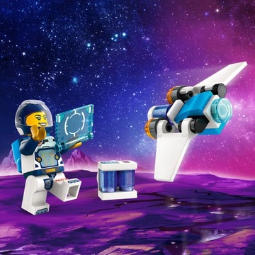 LEGO CITY 60430 КОСМИЧЕСКИЙ КОРАБЛЬ САМОЛЕТ КОСМОС КОСМОС Дрон РОБОТ КОСМОС