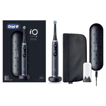 Магнитная зубная щетка Oral-B iO 9 Black Идея подарка